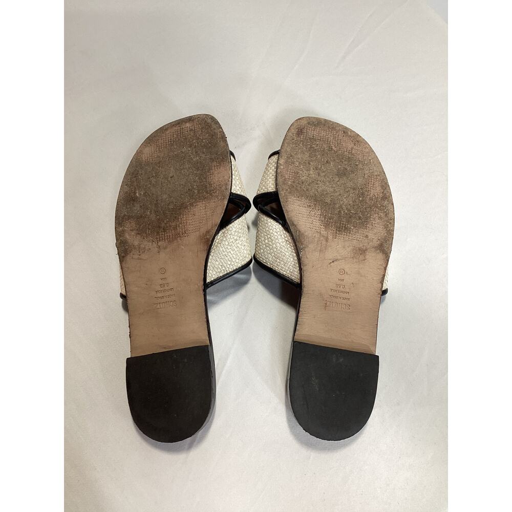 Schutz 'Alita' Black Slip On Flat Size 6.5 - Picture 5 of 5